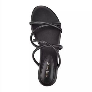 Nine West Beva Criss-Cross Slip On Flat Sandals